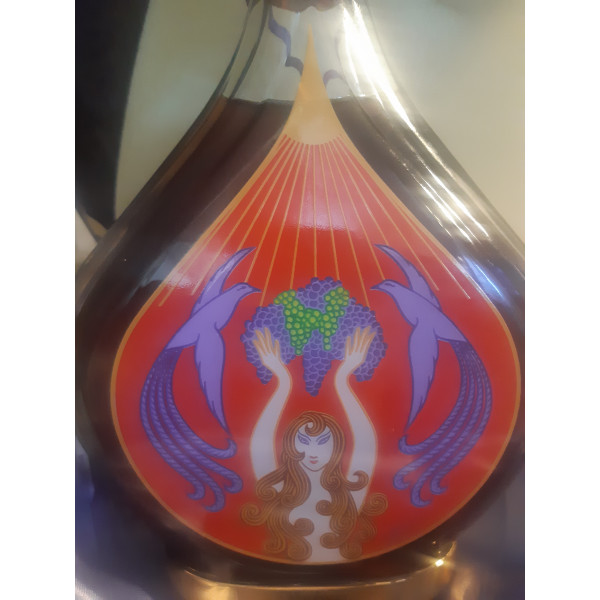 Courvoisier Cognac Courvoisier Extra Cognac Erté Collection No. 2 Vendanges.5