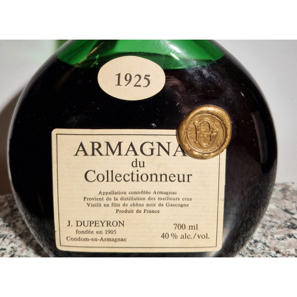 Dupeyron Armagnac du collectionneur 1925.5