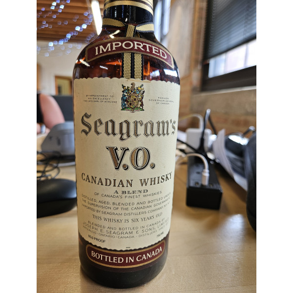 Seagram\'s  Seagram's Whisky V.O. 6 Year Old 1978.5