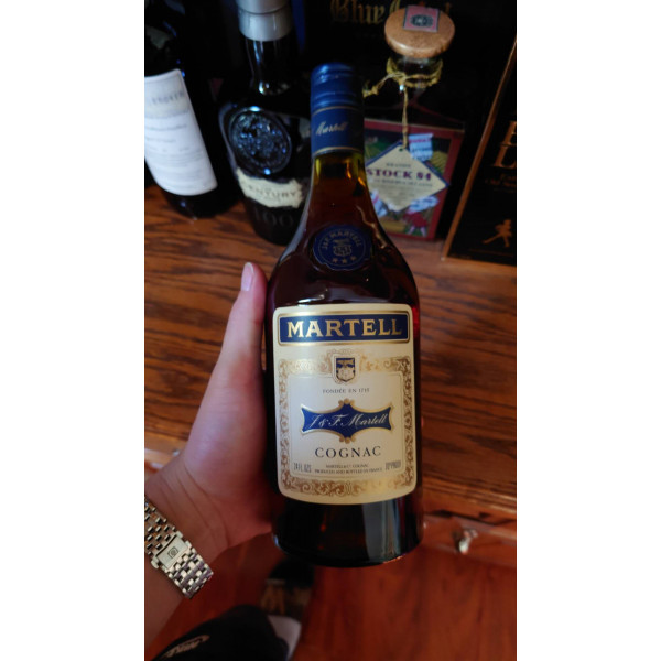 Martell Cognac 3 star cognac 1970s.1