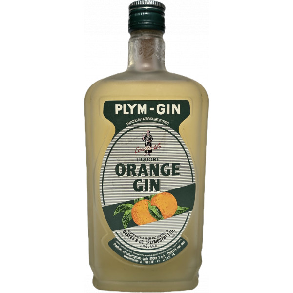 PLYMOUTH Plymouth Plym-Gin Orange Gin Liquore (Coates & Co.) 75cl 1970s.5