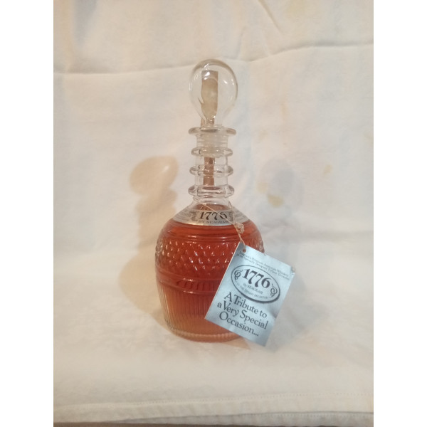 Seagram 1776 Special Edition in Tiffany decanter.1