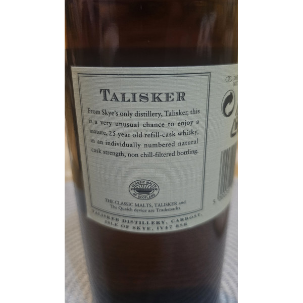 Talisker 25 Years Old 2005 Release.2