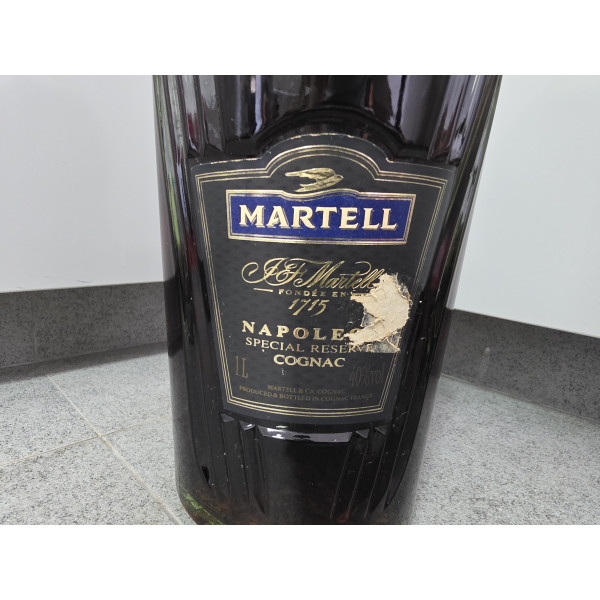 Martell Cognac Martell Napoleon Special Reserve Cognac 1L 1980s.5
