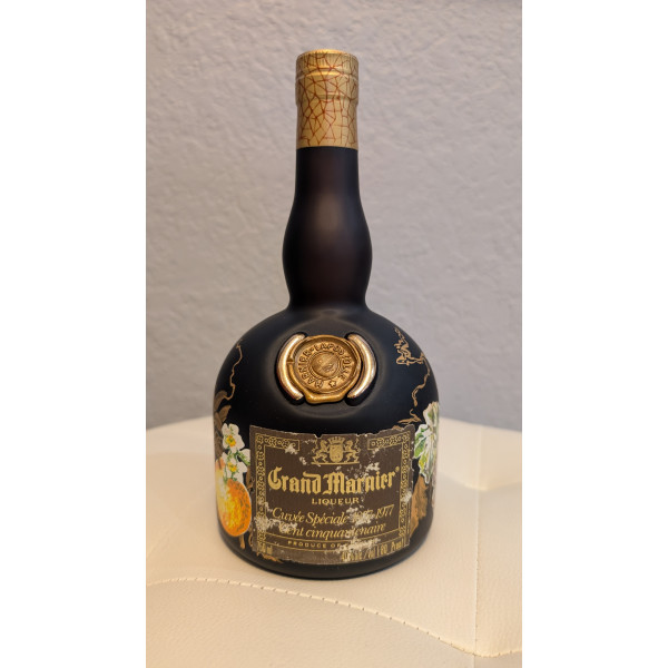 Marnier Cognac Grand Marnier Cuvée Spéciale Cent Cinquantenaire Liqueur 1977.1