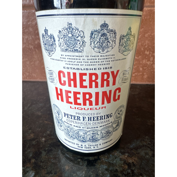 Peter Heering Cherry Heering Liqueur 1970’s.5
