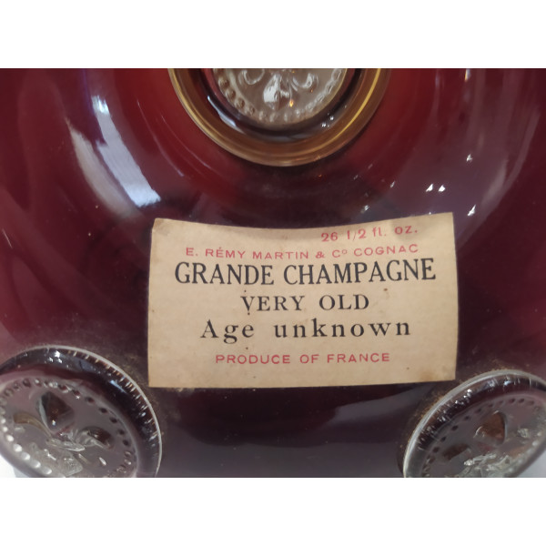 Remy Martin Cognac Louis XIII Very Old Age Unknown 1938.5