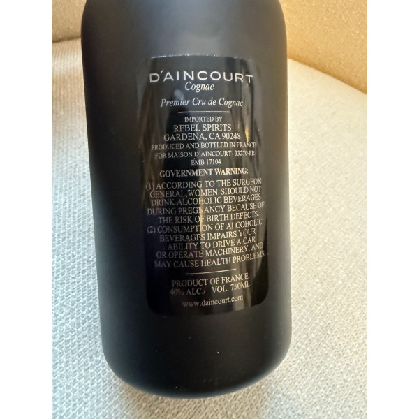 D\'Aincourt Limited Edition Premier Cru .2