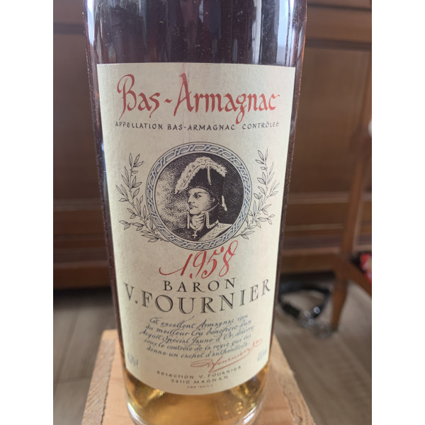 Baron V.Fournier  Bas-Armagnac 1958.5