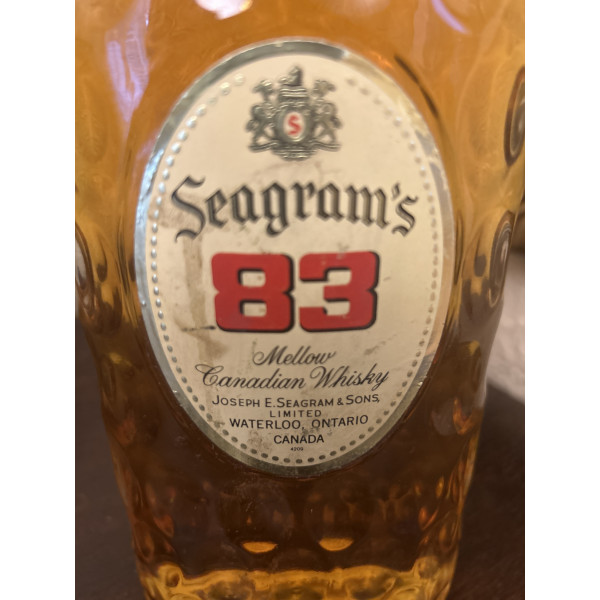 Seagrams  Seagram's 83 Mellow Canadian Whisky 1970s.5