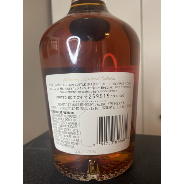 Hennessy Cognac Hennessy Historic Limited Edition V.S. Cognac.2