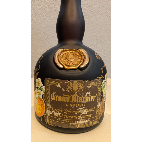 Marnier Cognac Grand Marnier Cuvée Spéciale Cent Cinquantenaire Liqueur 1977.5