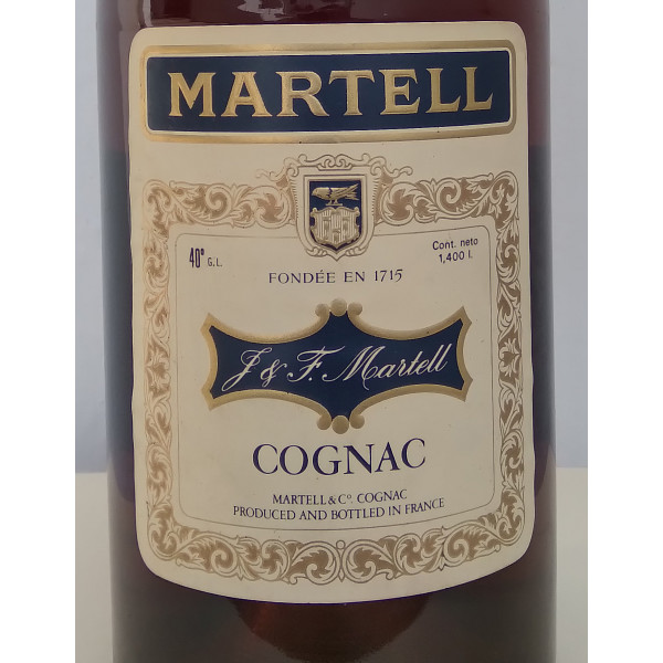 Martell Cognac 3 star 1970s Magnum 1,4 L.5