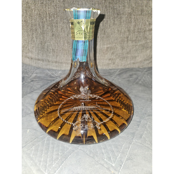 Auchentoshan  QE2 Decanter12 Year Old Bottled 1980s-1990s 1L.1
