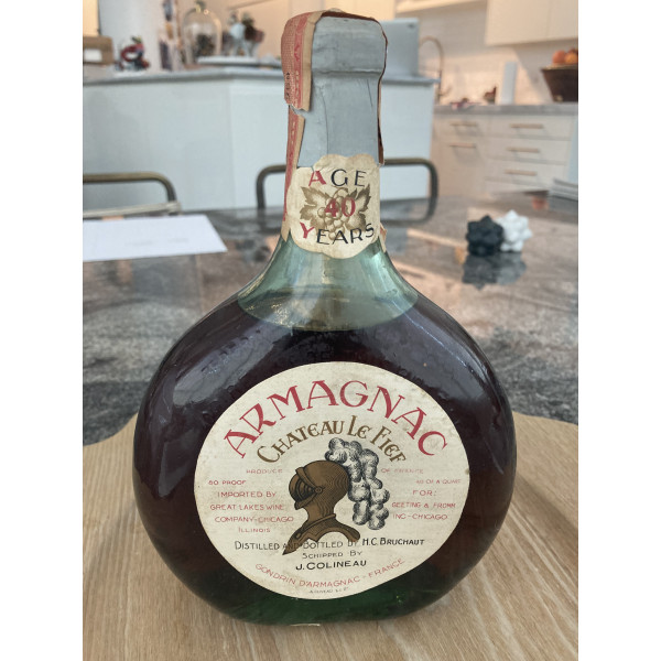 Chateau Le Fief Armagnac Chateau Le Fief Age 40 years.1