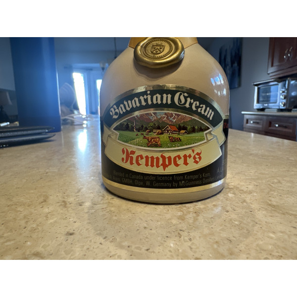 Kempers Kemper's Bavarian Cream Liqueur 375ml (Pre-1990).5