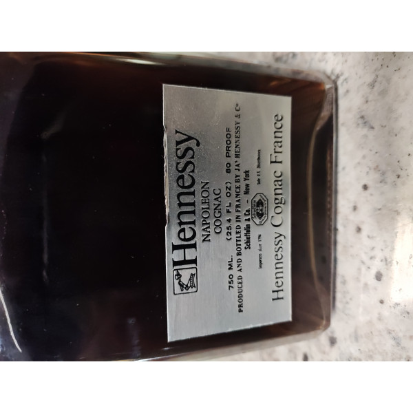 Hennessy Cognac Hennessy Napoleon Cognac 750ml 1980s.5
