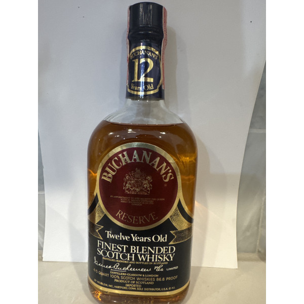 Buchanan’s Buchanan's Reserve 12 Year Old Blended Scotch Whisky 1970s.1