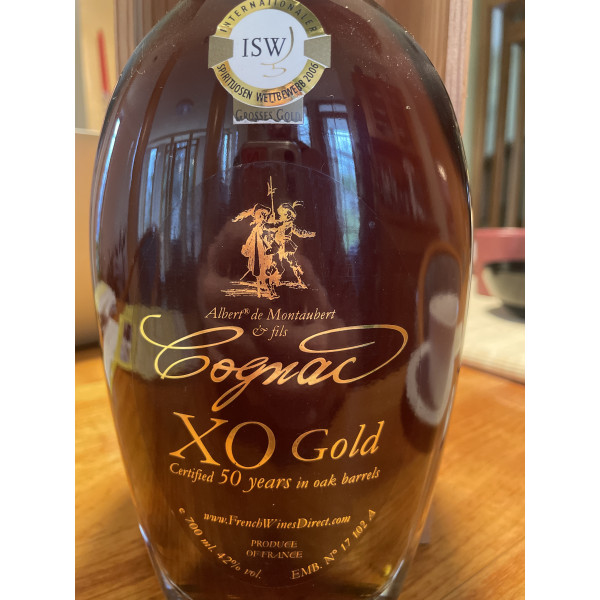 Albert de Montaubert Cognac XO Gold Certified 50 years in oak barrels 2006.5