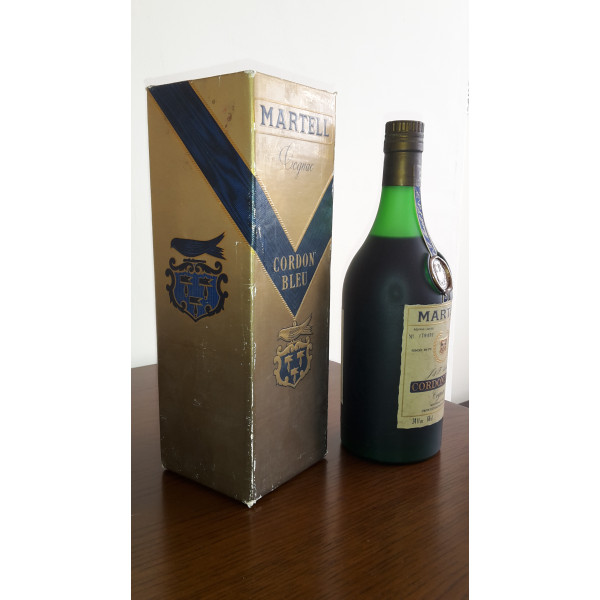 Martell Cognac Martell cordon bleu cognac 1970's.4