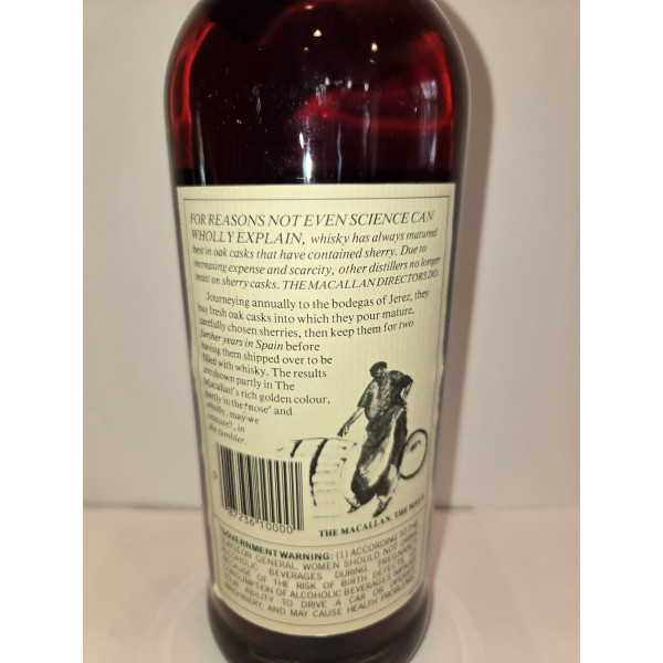 The Macallan Whisky Single Highland Malt Scotch Whiskey 12 years old.2