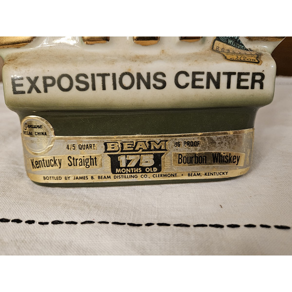 Jim Beam Ohio 1973 State Fair Whiskey Decanter.5