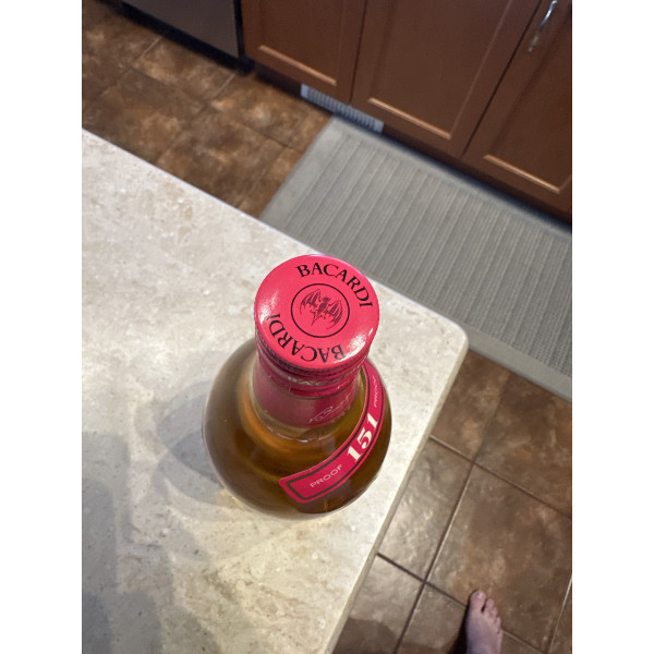 Bacardi Bacardi Superior 151 Proof Rum Nassau Bahamas 1 1/3L 1970s.4