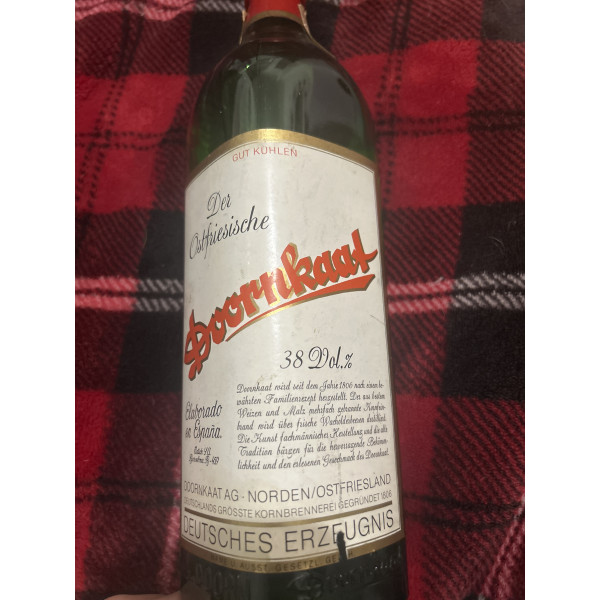 Doornkaat Doornkaat Korn aus Kornsaat Schnaps 38% 70cl 1970s.2