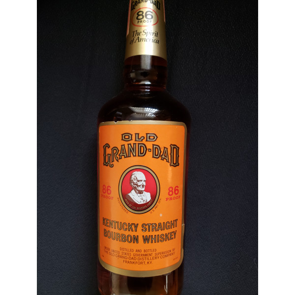 Old Grand-Dad Old Grand-Dad 86 Proof Kentucky Straight Bourbon Whiskey 1984.1