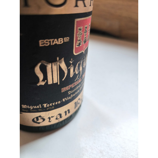 Miguel I Bodegas Torres  Torres Miguel I Gran Reserva Imperial Brandy 1960s.2