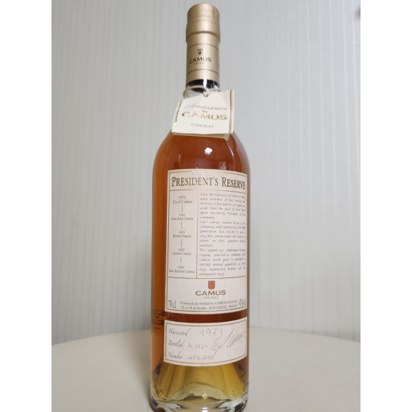 Camus Cognac President's Reserve 1971.1