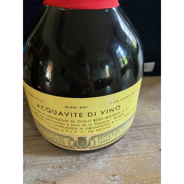 Xerez Grand Duque d´Alba Viejo 1970.2