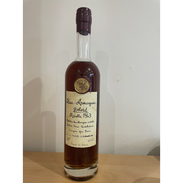 Delord Delord Bas-Armagnac Récolte 1943 50cl.1