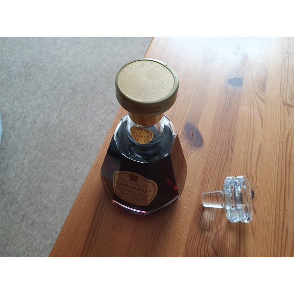 Courvoisier Cognac Napoleon Baccarat Crystal .4