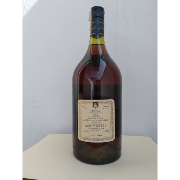 Martell Cognac 3 star 1970s Magnum 1,4 L.2