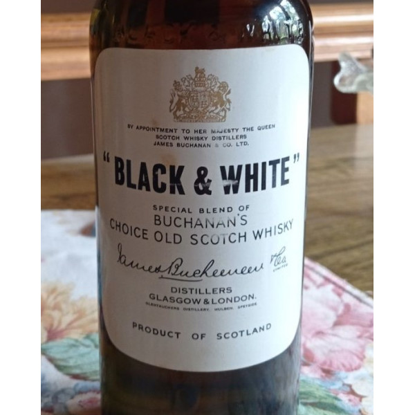 James Buchanan Black & White 1960s.5