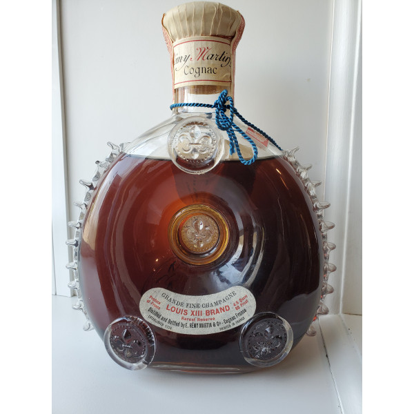 Remy Martin Cognac Grande Fine Champagne Louis XIII Brand Rarest Reserve 4/5 Quart 80 Proof.1