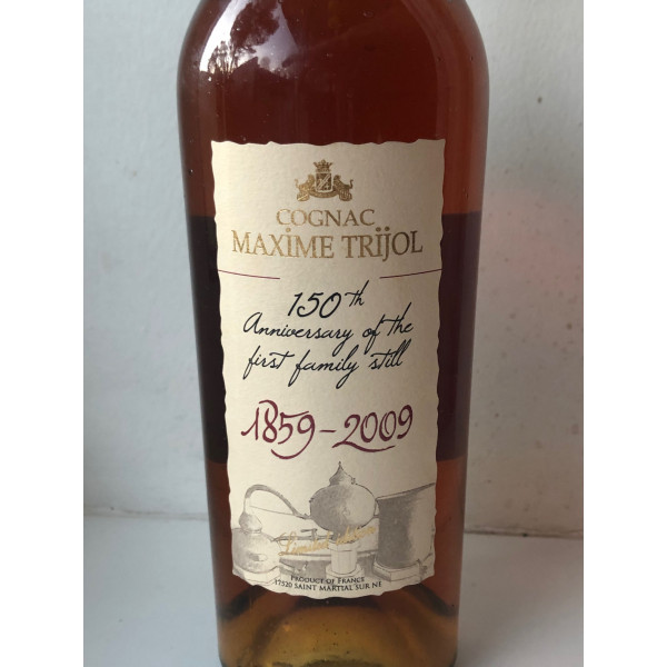 Maxime Trijol Cognac Limited Edition 150th Anniversary of the first family still 1859-2009.5