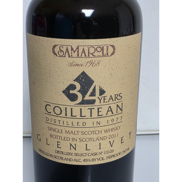 The Glenlivet Distillerie 1977 Samaroli Coilltean 34 Year Old.5