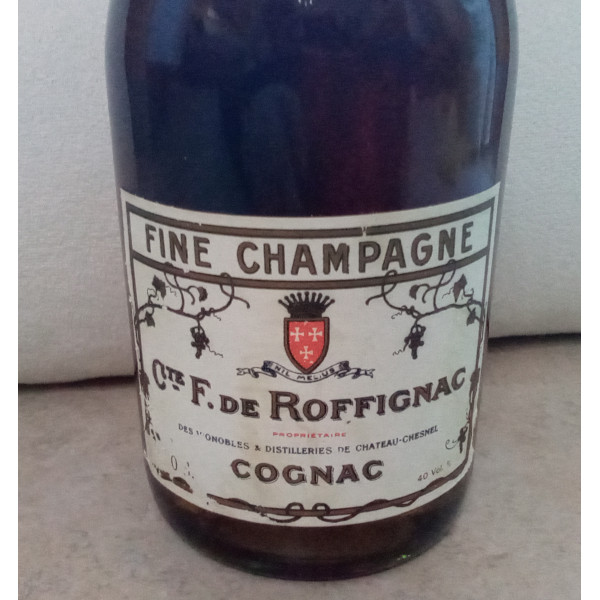 Comte Ferdinand de Roffignac Cognac Comte F. de Roffignac Fine Champagne Cognac Chateau-Chesnel.5