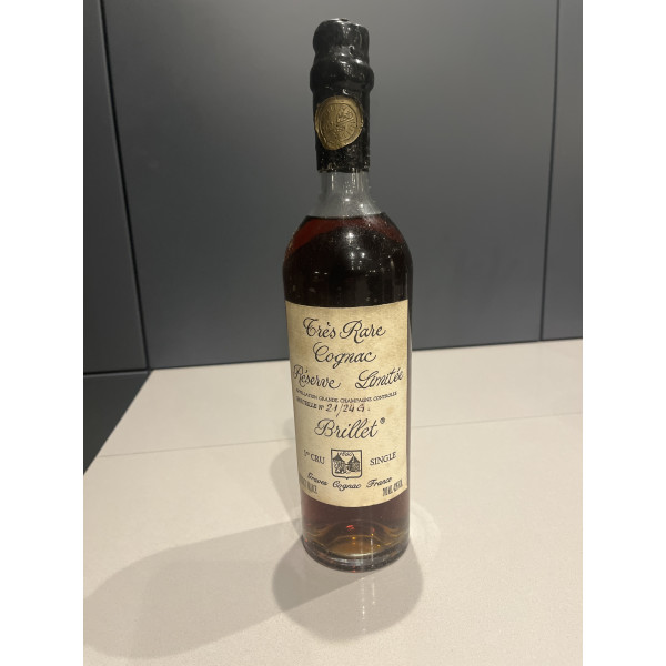 Brillet J R Cognac Réserve Limitée 1er Cru Single Très Rare .1