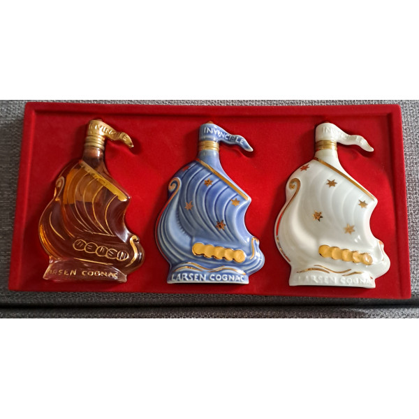Larsen Cognac Set of 3 Larsen Invincible 50ml Bottles .1