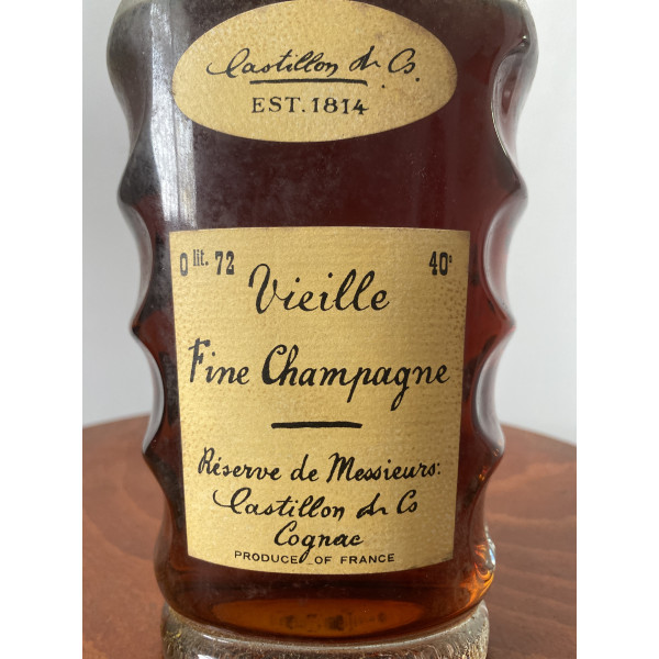Pinet-Castillon & C° Vieille Fine Champagne Réserve de Mr Castillon 1960s .5