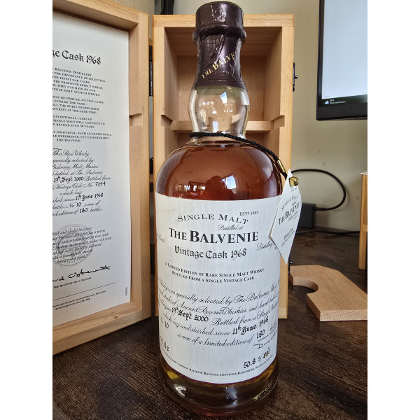 The Balvenie The Balvenie Vintage Cask 1968 Single Malt Scotch Whisky.1