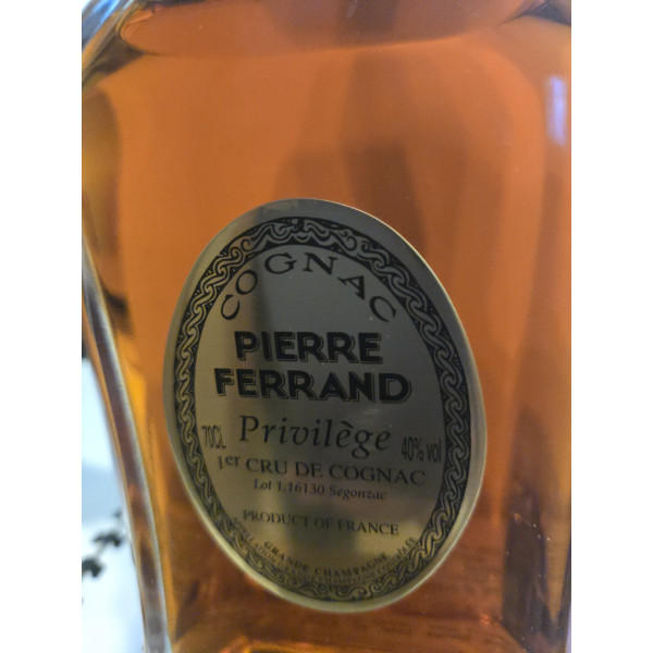 Ferrand Cognac Pierre Ferrand Privilège Grande Champagne Cognac 1990s.5