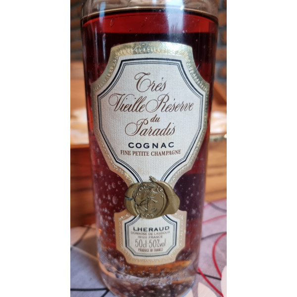 Lheraud Cognac Très Vieille Réserve du Paradis 50cl.5