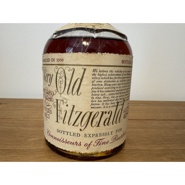 Very Old Fitzgerald  Very Old Fitzgerald 10 Years Barreled 1950 Bottled 1950.5