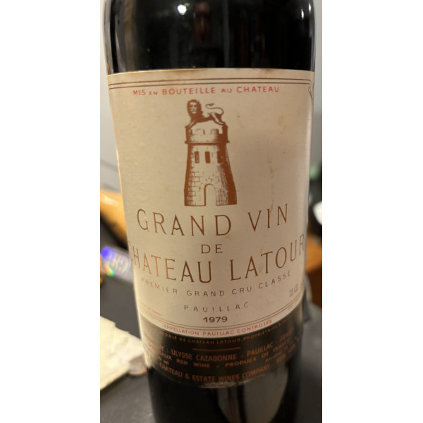 Pauillac Chateau Latour 1979.5