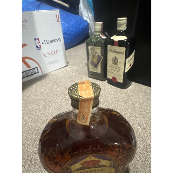 Seagrams crown royal  Seagram's Crown Royal Canadian Whisky 1956.3