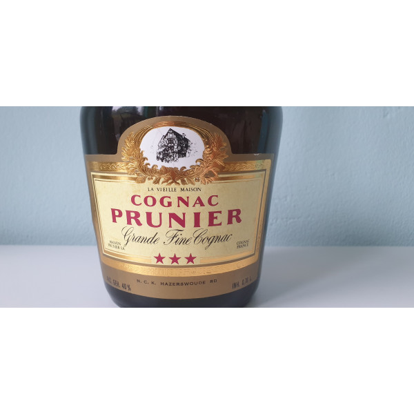 Prunier Cognac 3 stars grande fine cognac.5